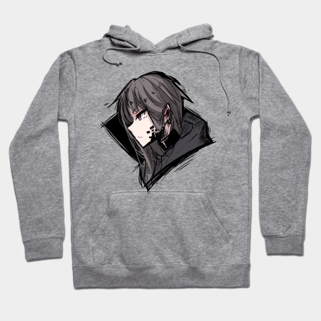 Shun Sketch Hoodie by Keitherine